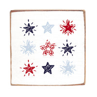 Starburst Wood Block
