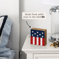 Americana Block Sign