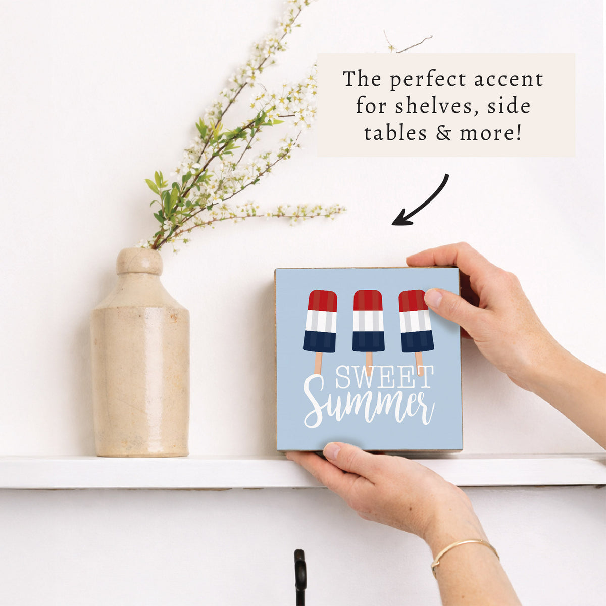 Sweet Summer Block Sign