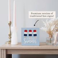 Sweet Summer Block Sign