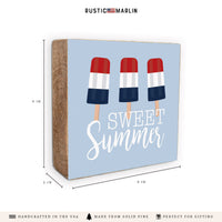 Sweet Summer Block Sign