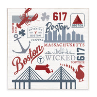 All Things Boston Block Sign