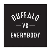 Buffalo Vs Block Sign