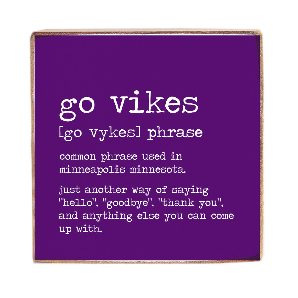 Minneapolis Vikings Definition Block
