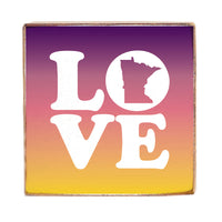 Minneapolis State Love Block