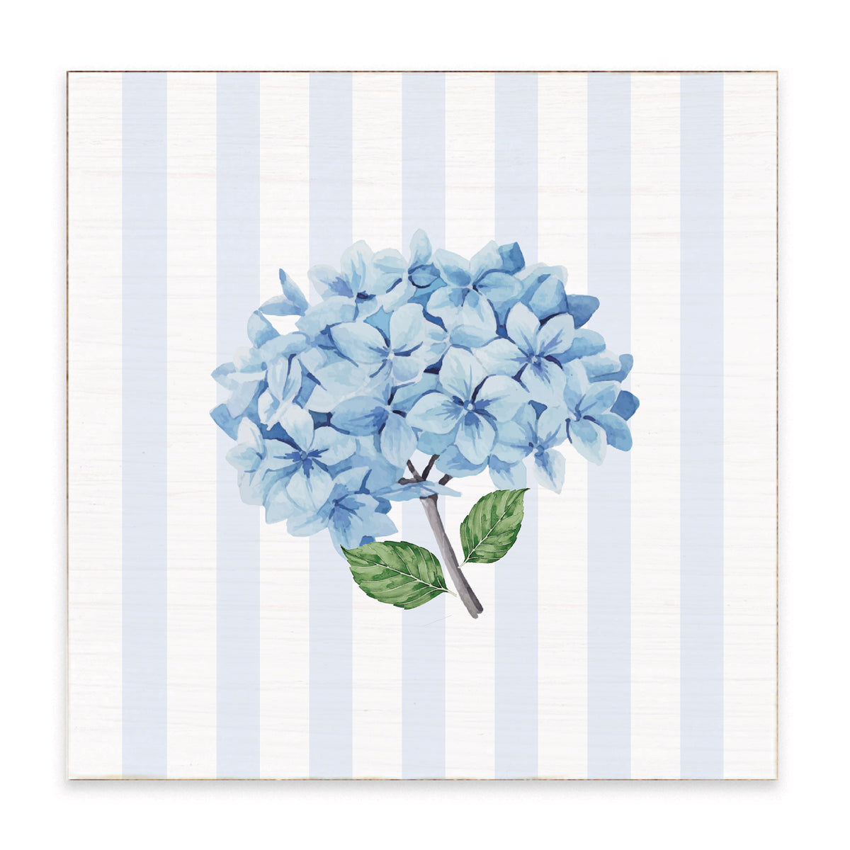 Blooming Hydrangea Block Sign