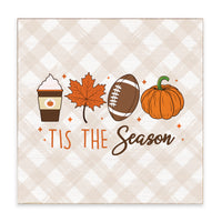 Fall Tis The Season Block Sign
