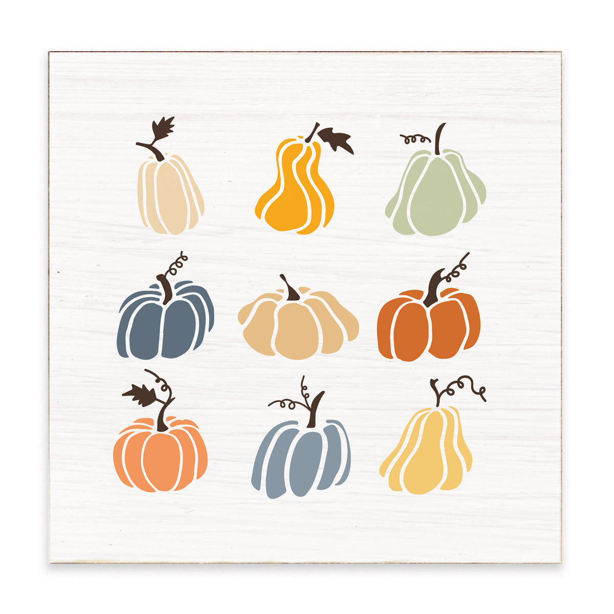 Pumpkin Patch Block Sign