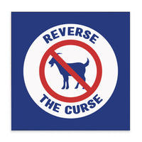 Chicago Reverse The Curse Block Sign