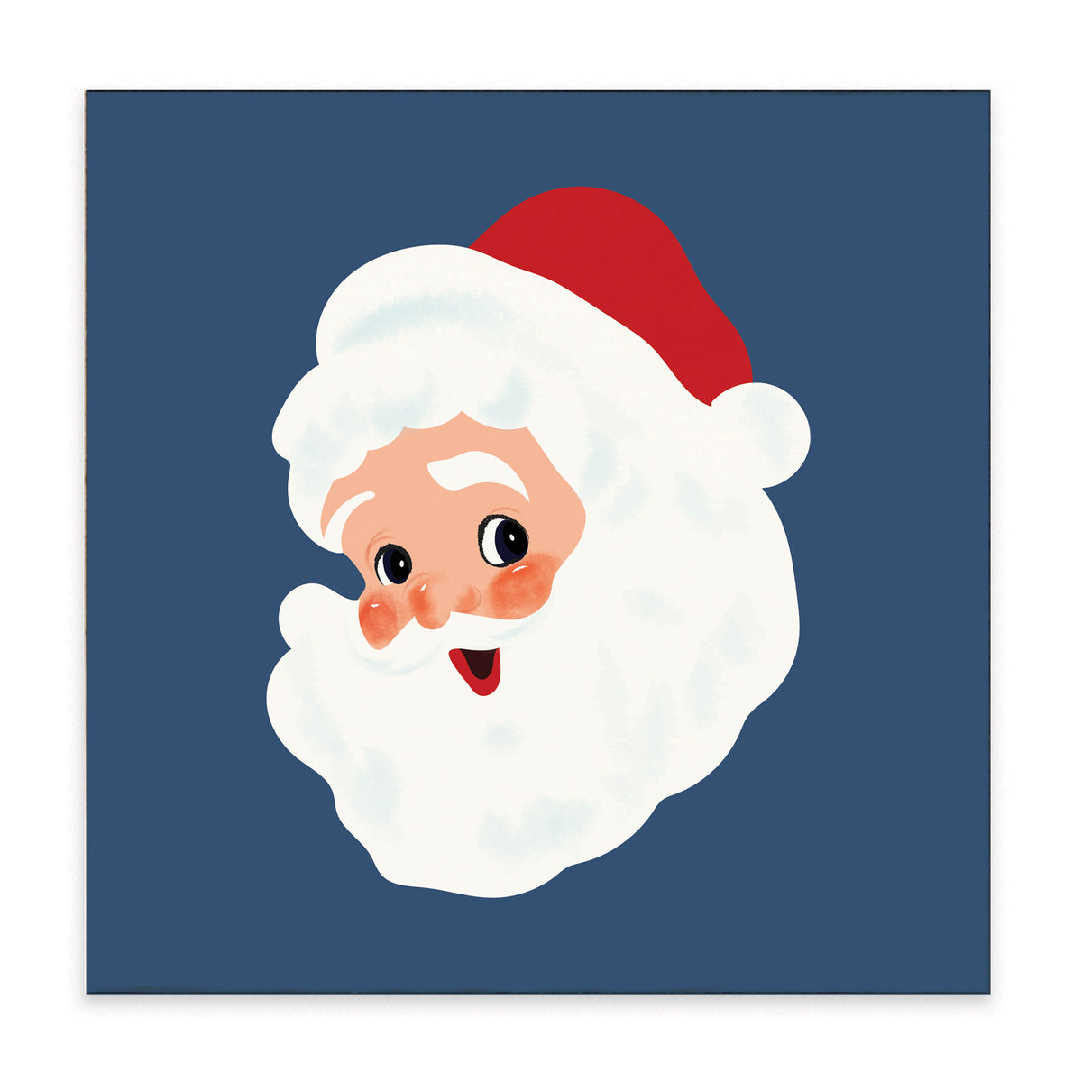 Santa Block Sign