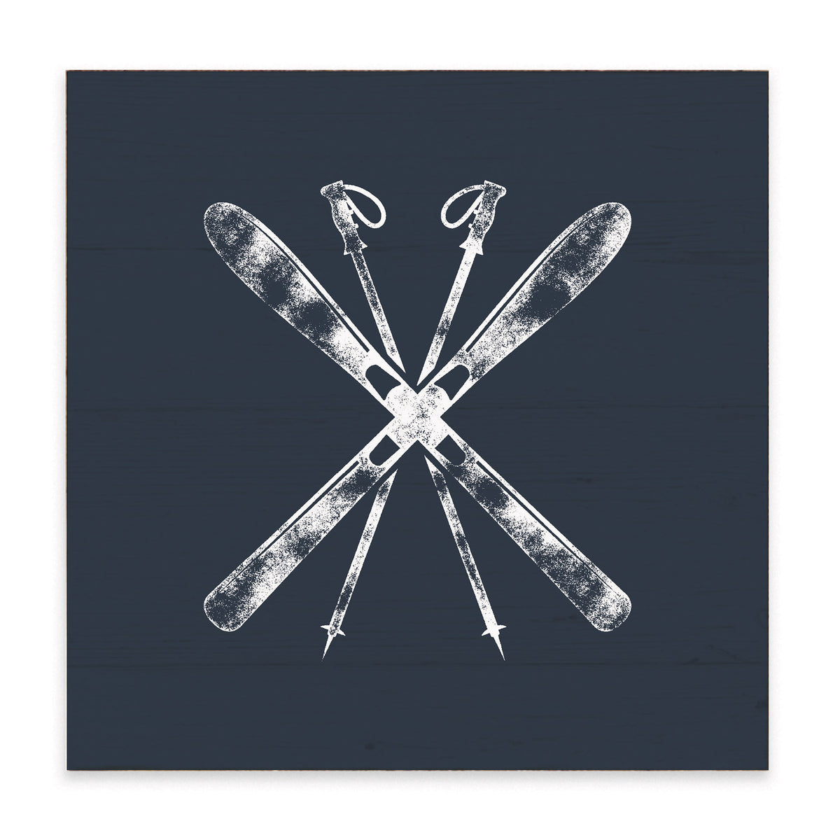 Skis Block Sign