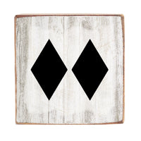 Expert Only Trail Square Block Sign