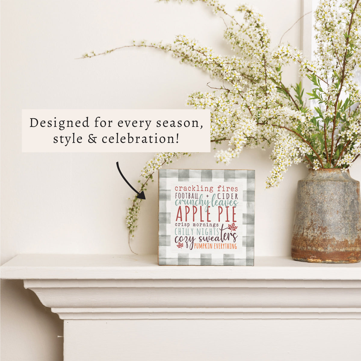Fall Favorites Block Sign