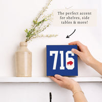 716 Buffalo Block Sign