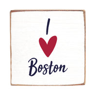 I Love Personalized Block Sign