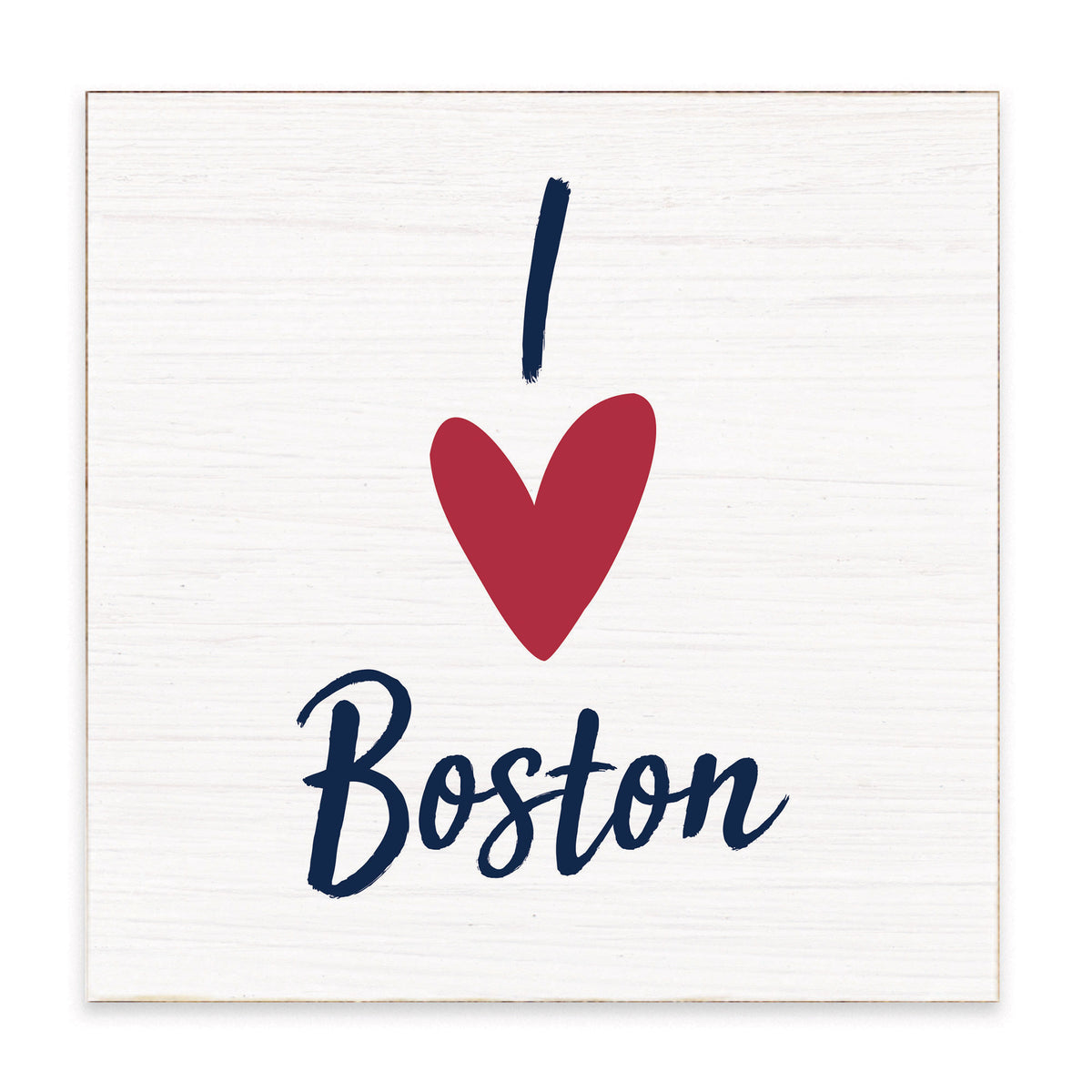 I Love Personalized Block Sign