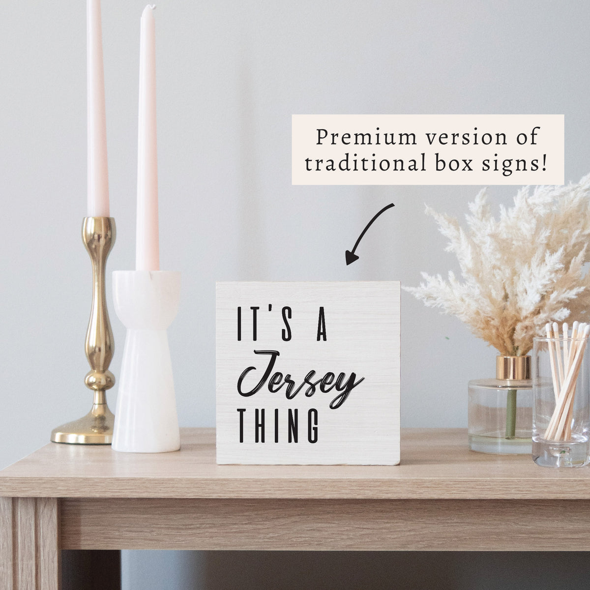 It's a Thing Personalized Block Sign