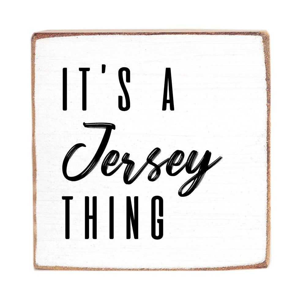 It's a Thing Personalized Square Block Sign