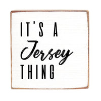 It's a Thing Personalized Square Block Sign