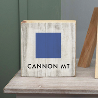 Intermediate Trail Personalized Square Block Sign
