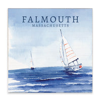 Open Sea Sailing Personalized Block Sign