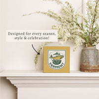 Fishing Personalized Block Sign