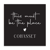 This Must Be The Place Personalized Block Sign