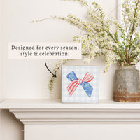 American Bow Block Sign