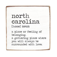 North Carolina Definition Block