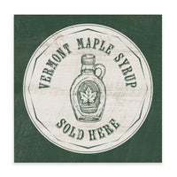 Vermont Maple Syrup Block Sign