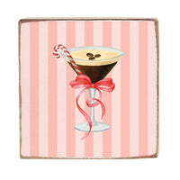 Espresso Martini Block Sign