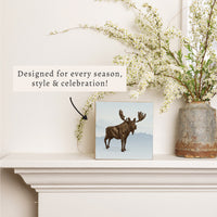 Moose Block Sign