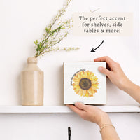 You Are My Sunshine Sunflower Block Sign
