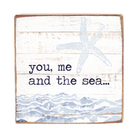 You, Me and The Sea Wood Block