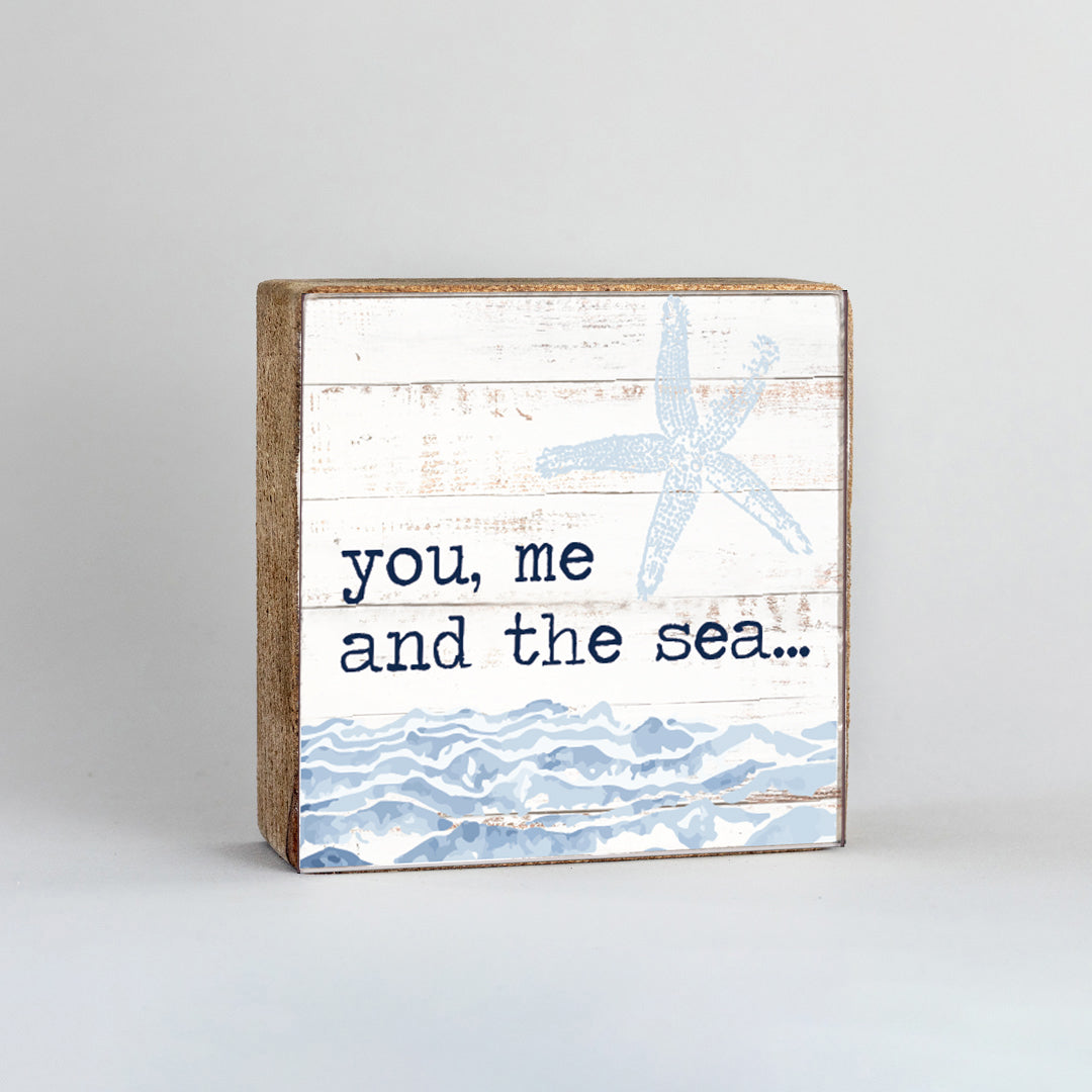 You, Me and The Sea Wood Block