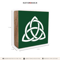 Celtic Knot Block Sign
