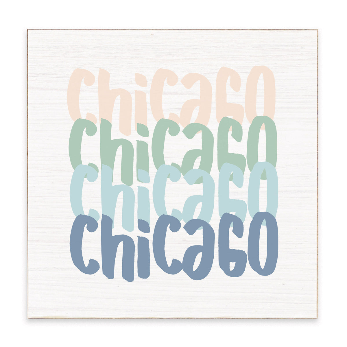 Chicago Repeat Block Sign