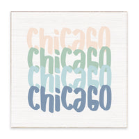 Chicago Repeat Block Sign