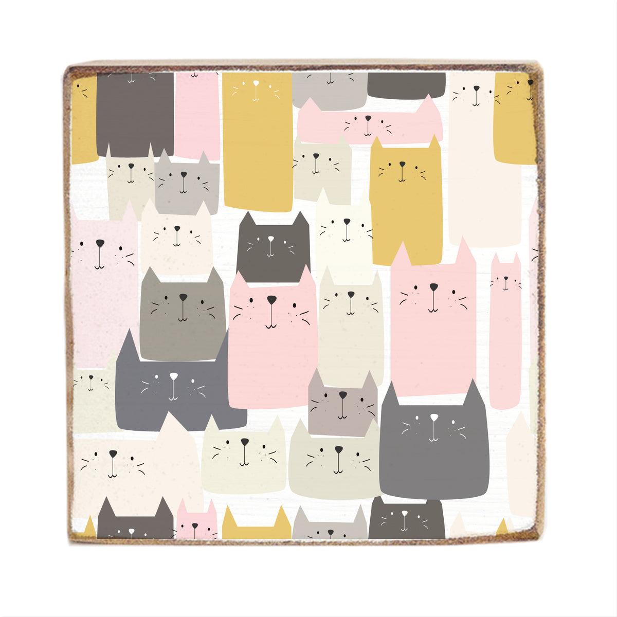 Cats Block Sign