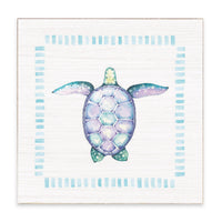 Sea Turtle Block Sign
