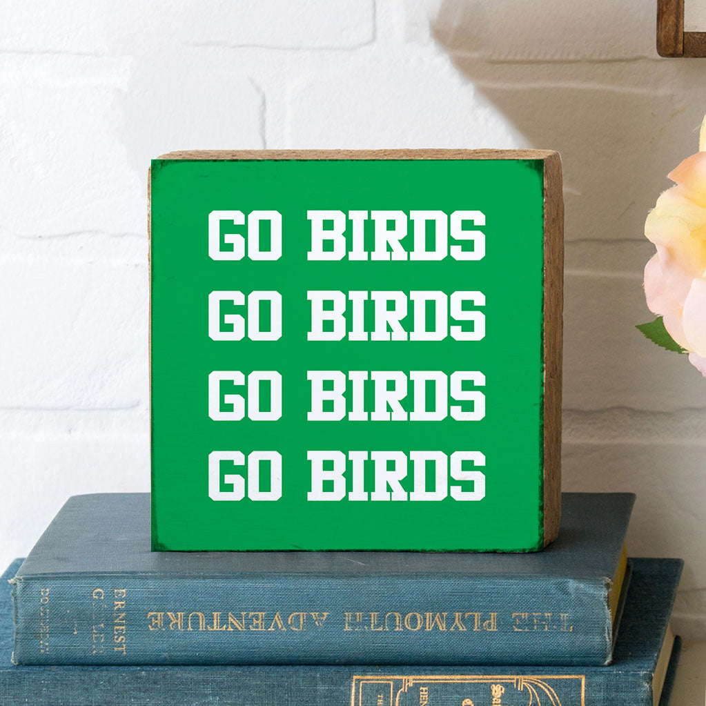 Philly Go Birds Block Sign