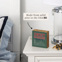 Boston Sweet Caroline Block Sign