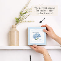 Hydrangea Stamp Block Sign