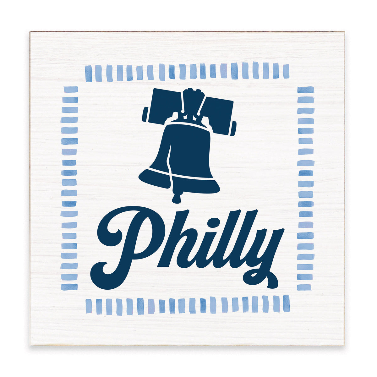 Philly Liberty Bell Block Sign