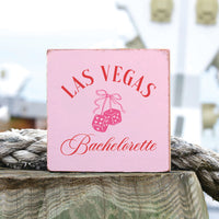 Las Vegas Bachelorette Block Sign