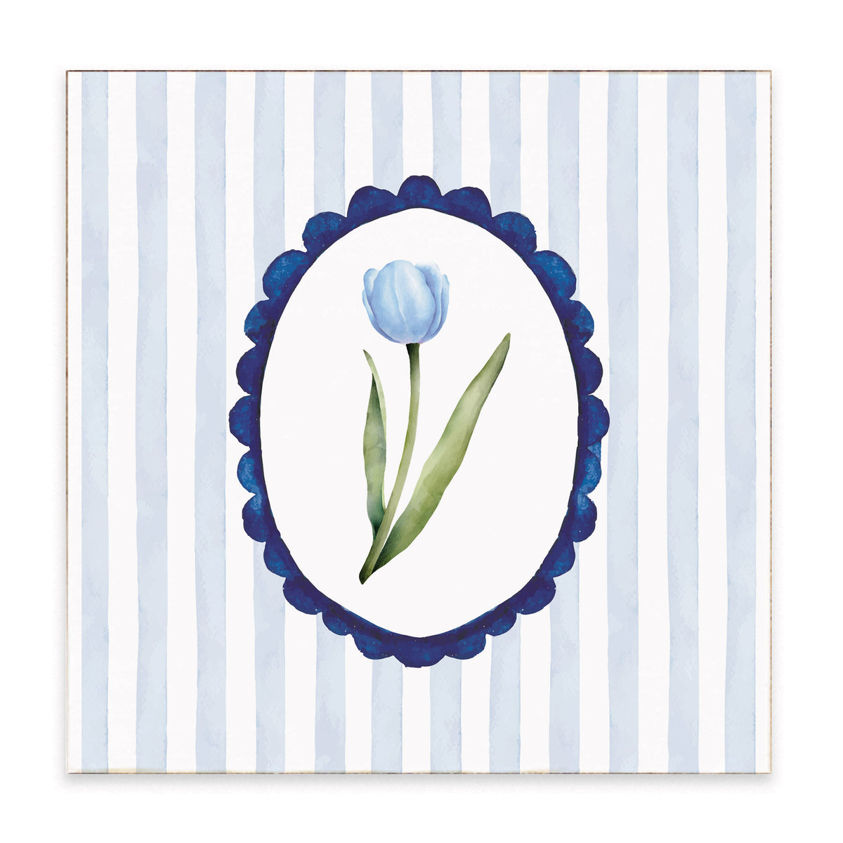 Tulip Framed Block Sign