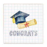 Congrats Grad Block Sign