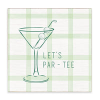 Let's Par - Tee Block Sign