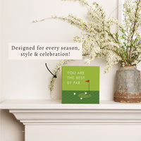 You Are The Best By Par Block Sign