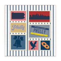 Philly Stamps Block Sign